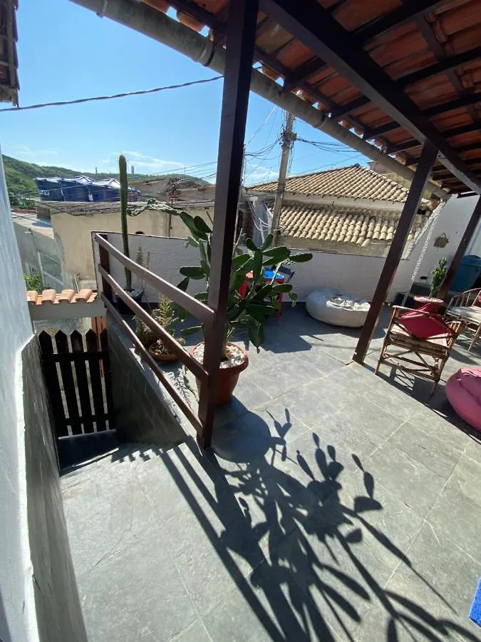 Quarto em Acomodações Particulares Casa Vila Mar - Inn Prainha Arraial do Cabo Brasil